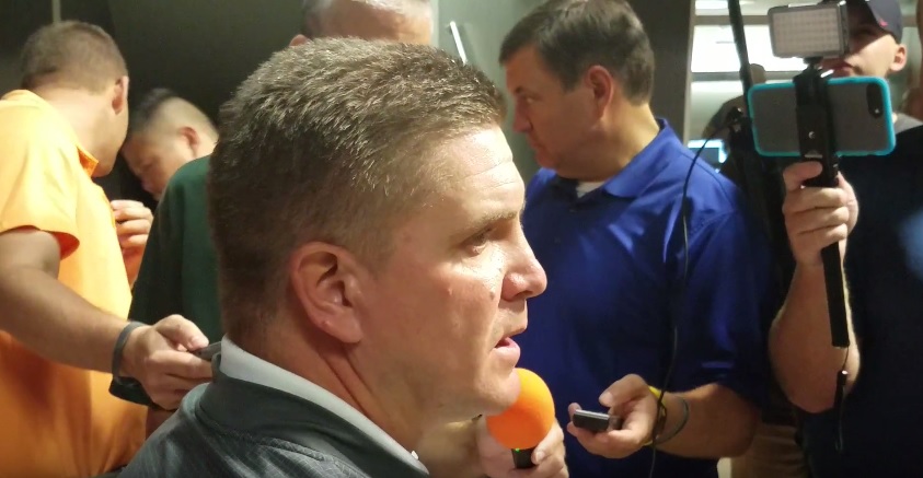 Video: Bob Shoop on LB position without Kirkland Jr and defending GT