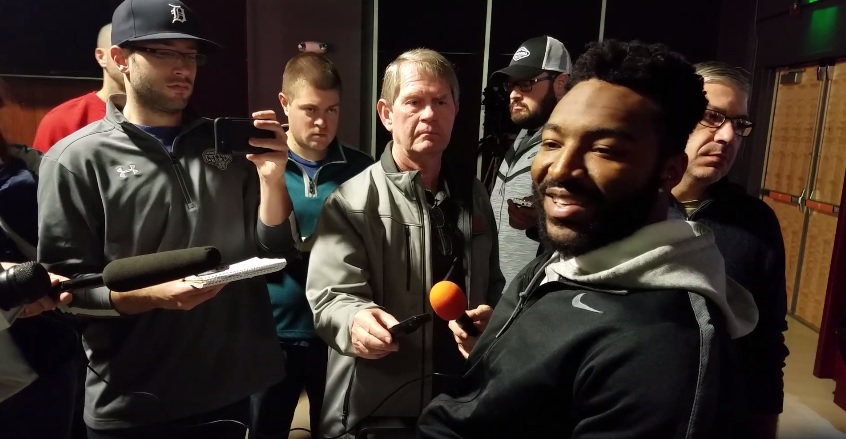 Video: Micah Abernathy describes the toughness, leadership of “warrior” Vickers