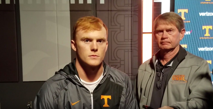 Video: Colton Jumper outlines his journey from nearly Navy to two-year Vols starter