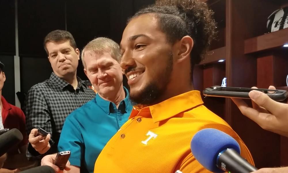 Video: Dominick Wood-Anderson grew up a USC and UF fan, playing vs Gators “a dream come true in some way”