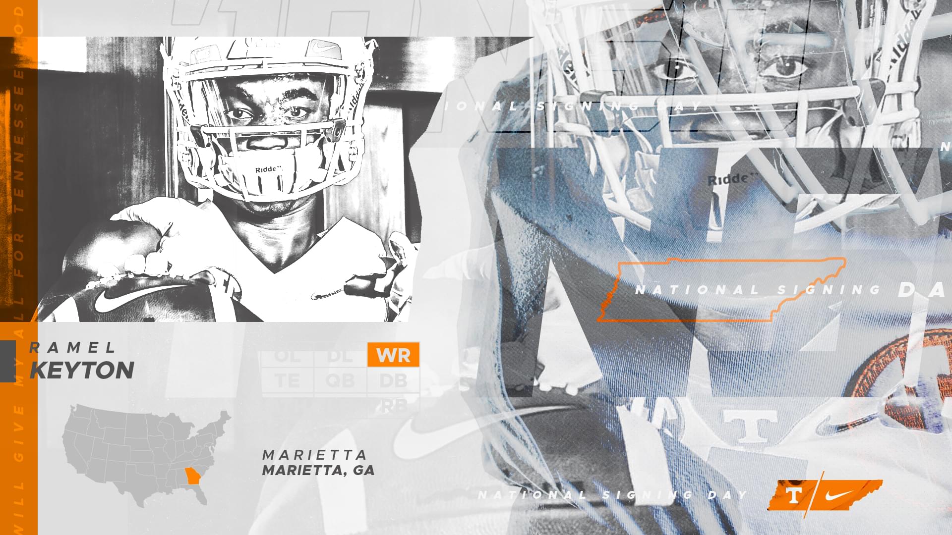 Vols 2019 class signee 1 – WR Ramel Keyton