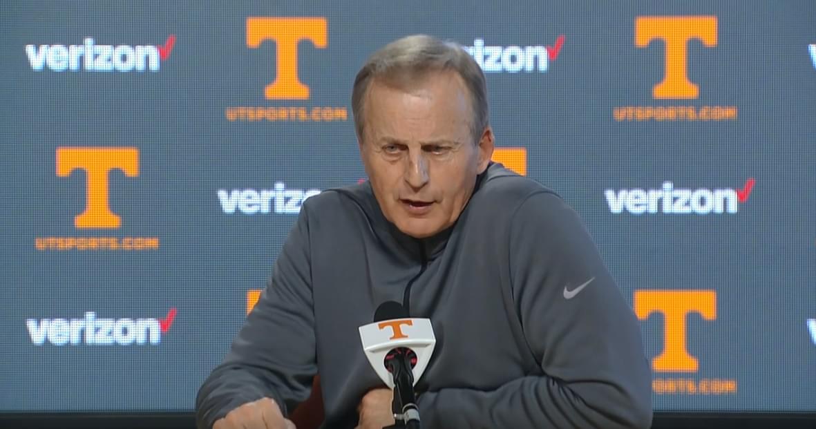 Video: Rick Barnes talks officiating and mistakes from LSU loss, previews Ole Miss