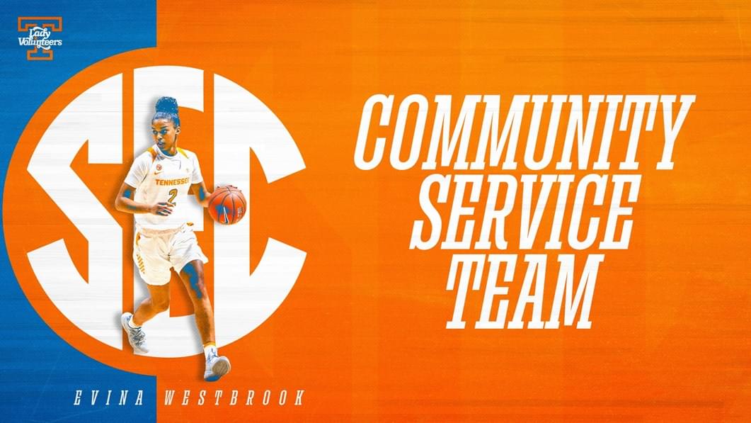 Westbrook Named to SEC Women’s Basketball Community Service Team