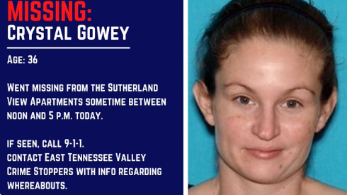 Knoxville Police Searching for a Missing Woman