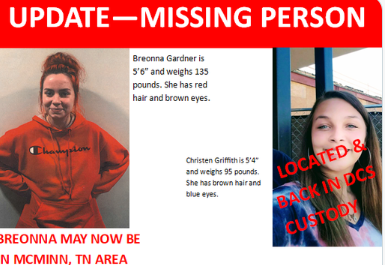 East Tennessee Valley Crime Stoppers Asking for Help to Find a Missing Teen