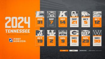 2024 Tennessee Football Schedule Announced