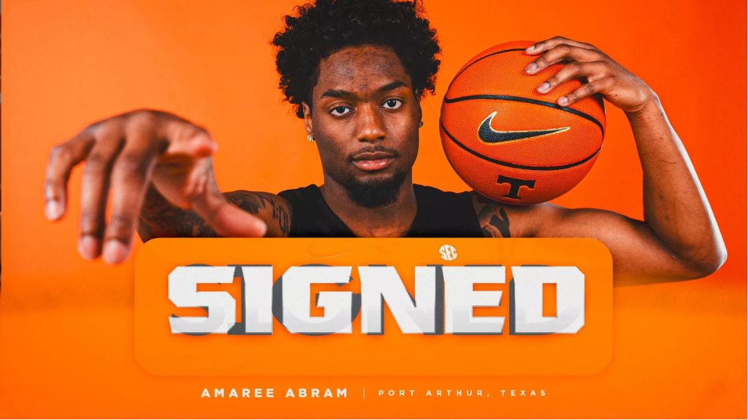 Vols Welcome Transfer Guard Amaree Abram