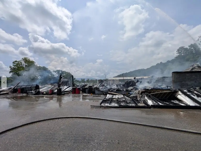 Cocke County Highway Department Fire Under Control, Mayor Says