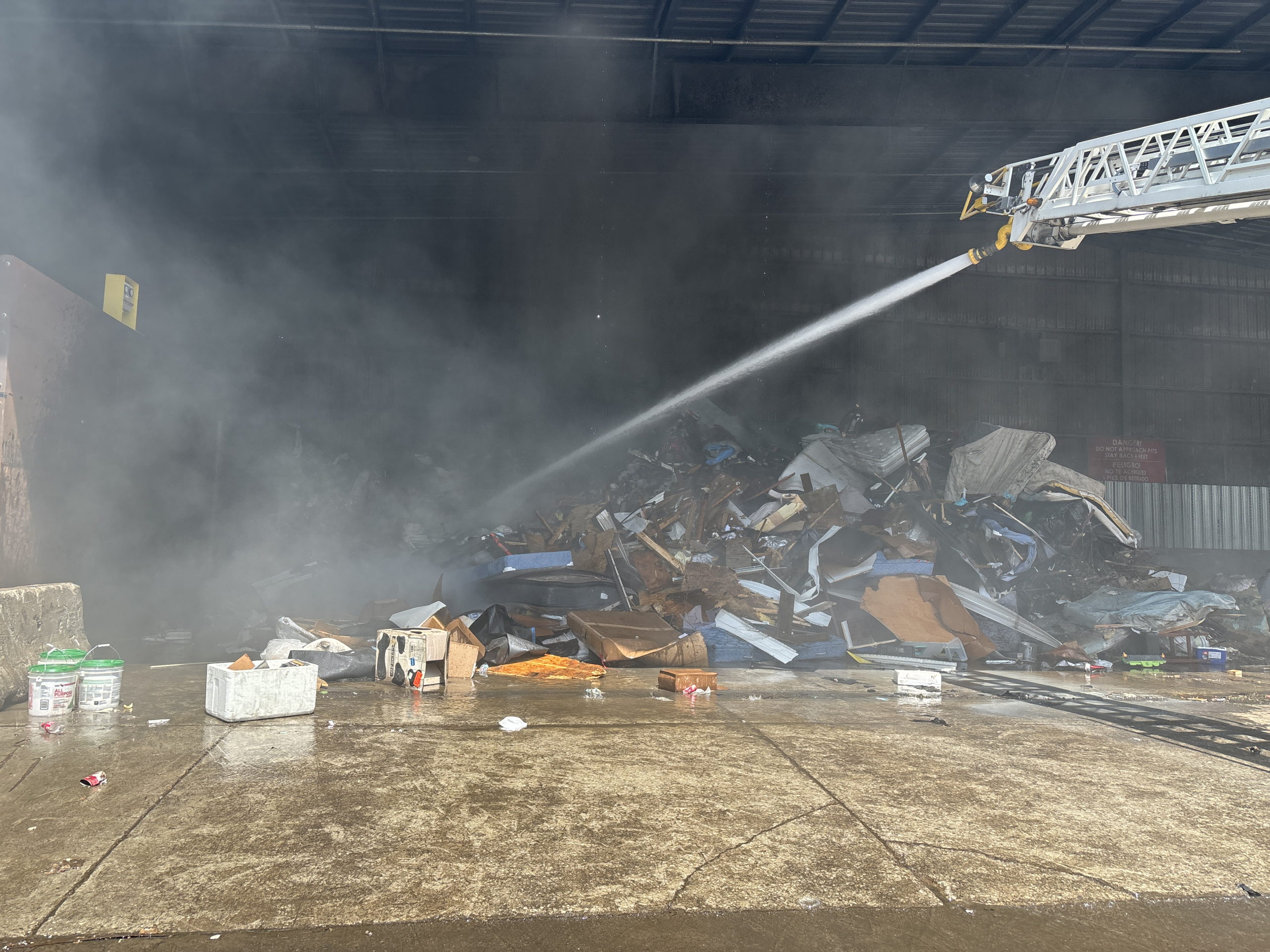 Knoxville Fire Department is Investigating a Fire at the Solid Waste Facility