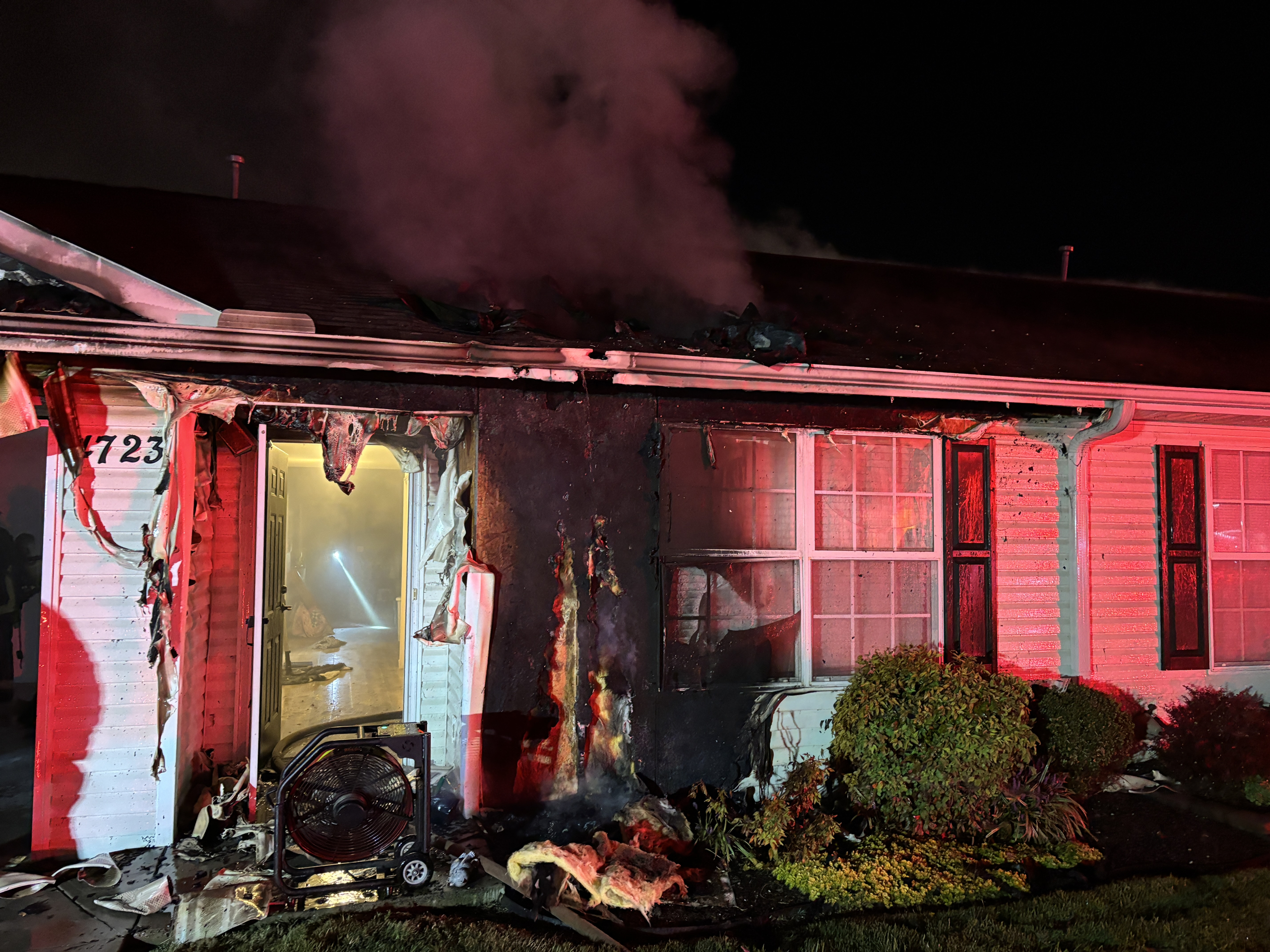An Investigation is Underway after an Early Morning Fire Displaces Residents and Heavily Damages a Condo