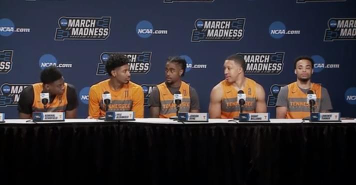 Video: Vols starters and Rick Barnes preview 1st Rd game vs. Colgate at NCAA press conference