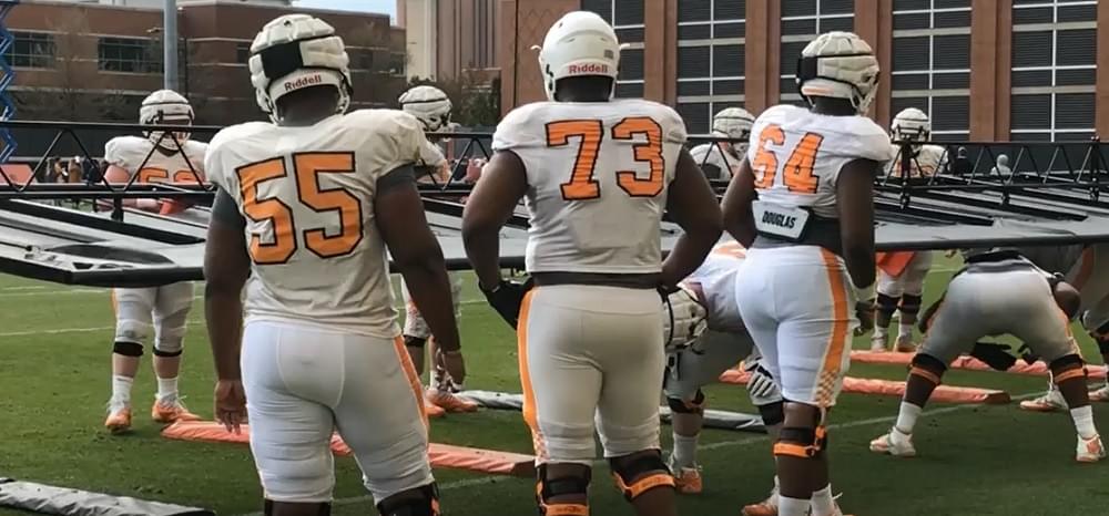 Video: Watch Tennessee Football Spring Practice 10