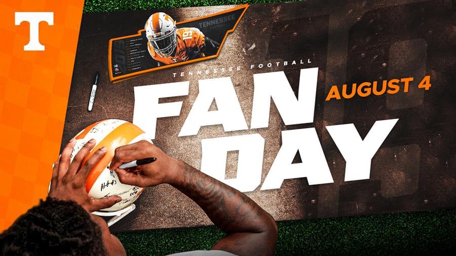 UT Football Announces 2019 Fan Day for Aug. 4
