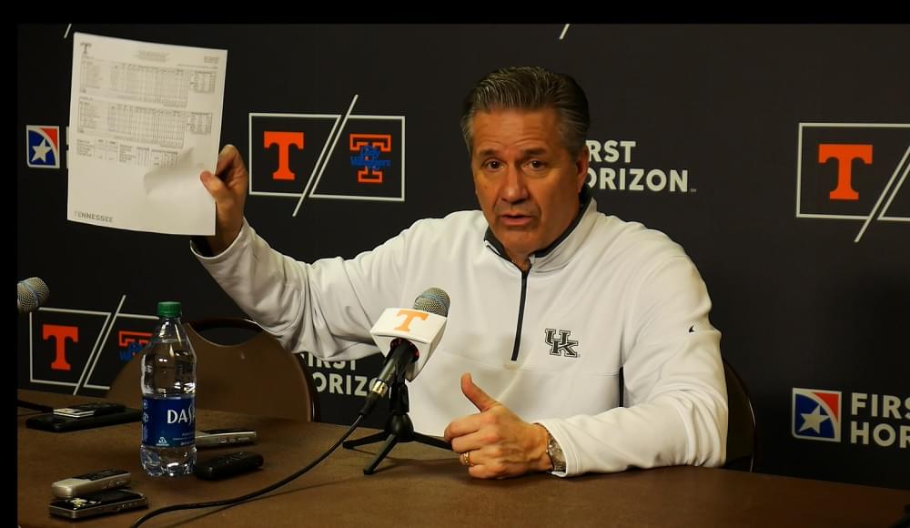 Video: Calipari on Vols “They’re good. They play really hard.”