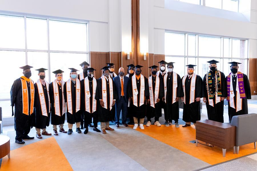 Vol Football Holds Commencement Ceremony