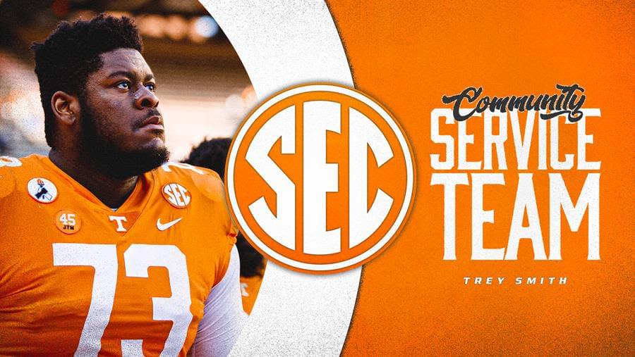 Smith Named to the SEC Community Service Team