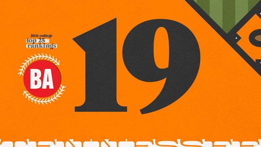 Vols Check in at No. 19 in Baseball America Preseason Rankings