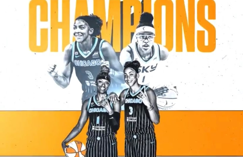 Candace Parker, LVFLs Celebrate 2021 WNBA Title
