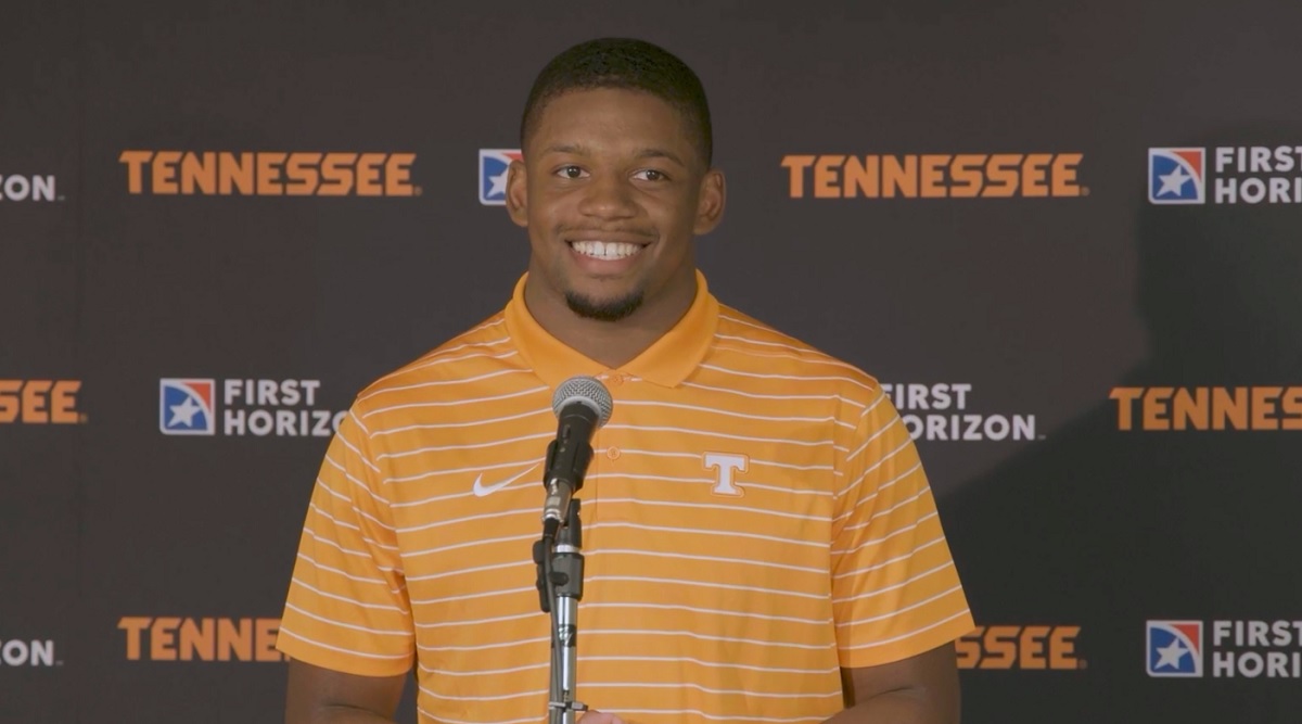 WATCH: Jabari Small postgame after 40-13 win at LSU