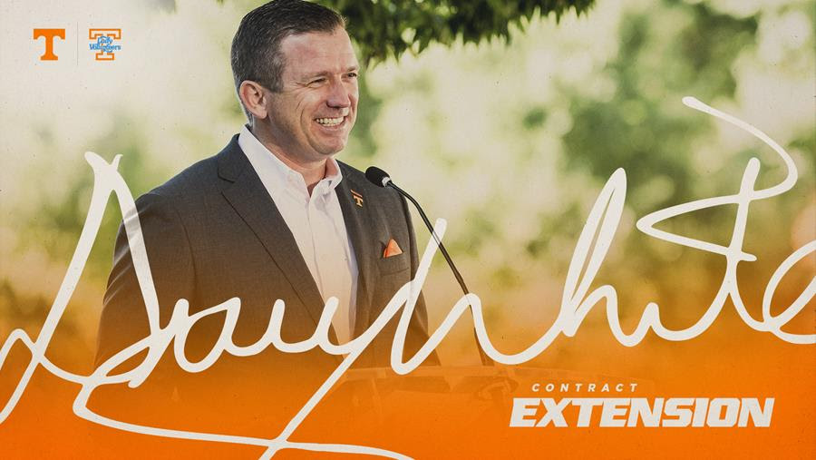 Plowman Announces Danny White Contract Extension