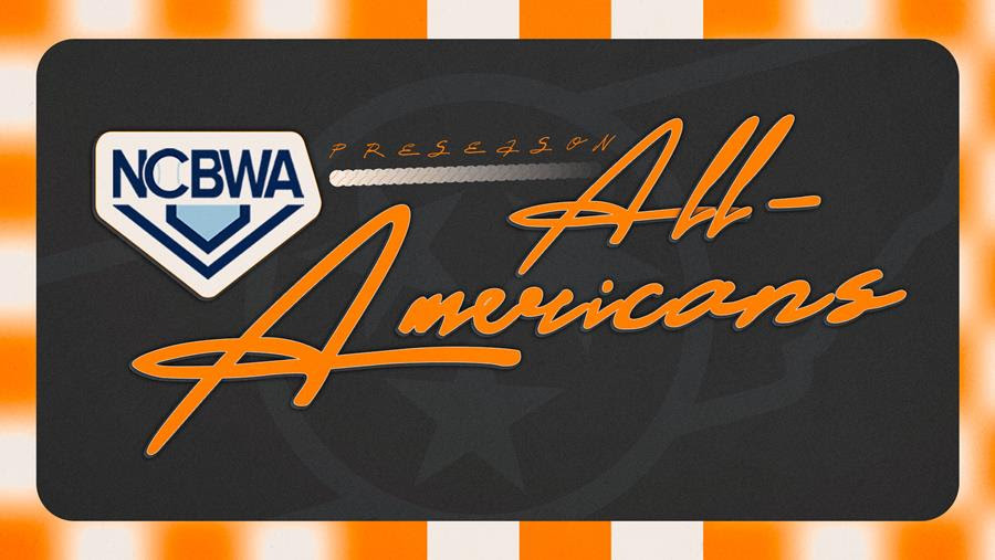 NCAA-Leading Six Vols Tabbed as NCBWA Preseason All-Americans