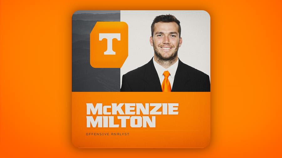 McKenzie Milton Joins Tennessee Football Staff