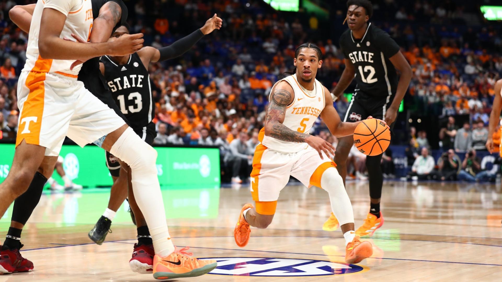 Top-Seeded Vols Fall to Mississippi State in SEC Tournament Opener