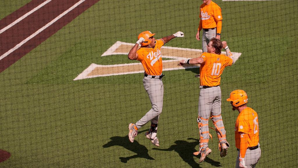 MOORE’S FIVE RBIS POWER #1 VOLS TO 7-6 VICTORY OVER #25 VANDY