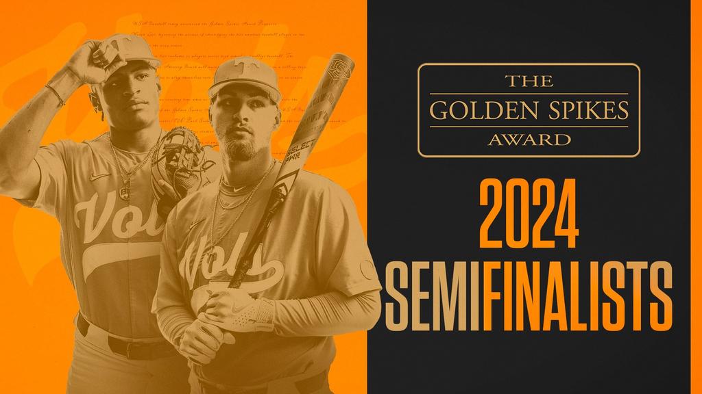 MOORE AND BURKE AMONG SEMIFINALISTS FOR 2024 GOLDEN SPIKES AWARD