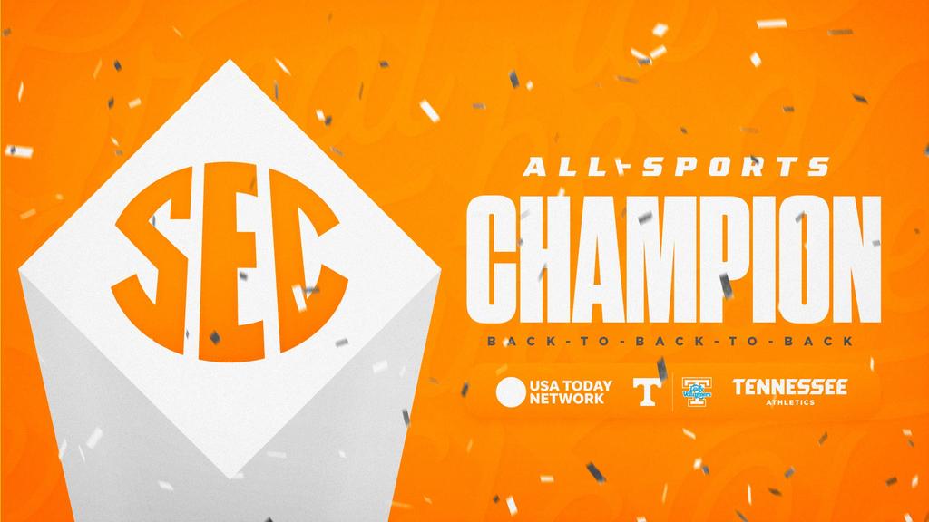 THREE-PEAT! TENNESSEE ATHLETICS CAPTURES THIRD CONSECUTIVE SEC ALL-SPORTS TROPHY