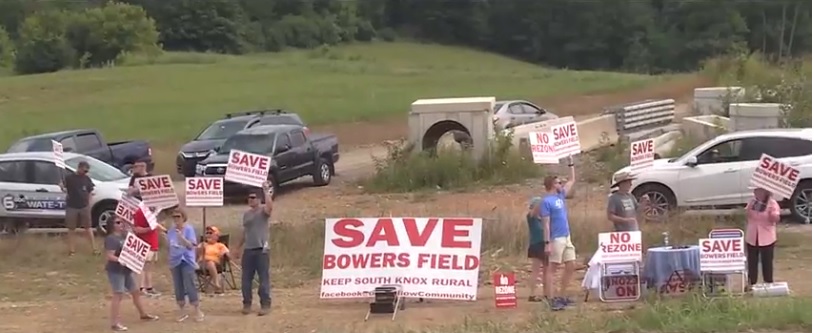 Rezoning in South Knoxville Sparks Protests