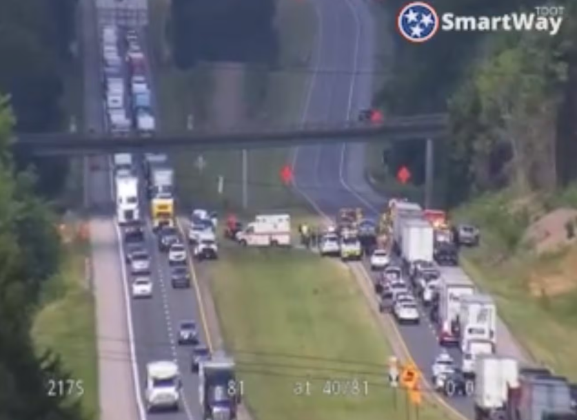 THP says a Woman is Facing Charges in I-81 Crash with Multiple Injuries Near I-40 Split