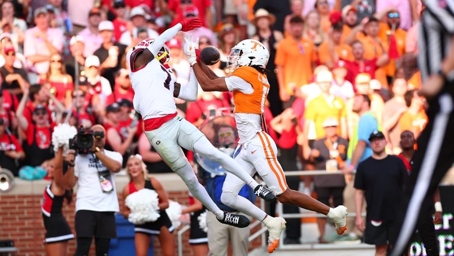 #15/15 Vols Fall To #6/3 Georgia In Overtime, 44-41 #15/15 Vols Fall To #6/3 Georgia In Overtime, 44-41
