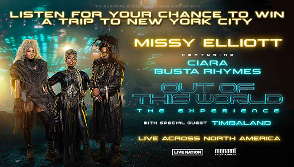 See Missy Elliott in New York City