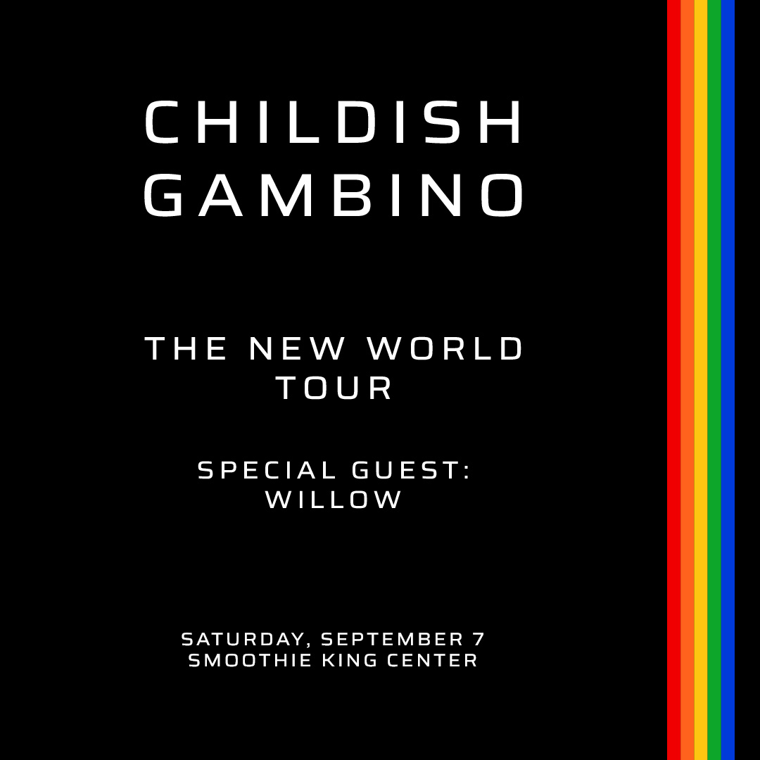 CHILDISH GAMBINO – THE NEW WORLD TOUR