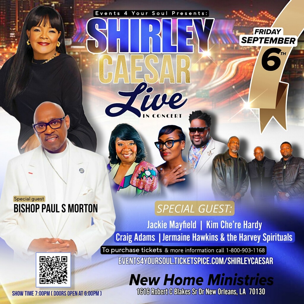 EVENT 4 YOUR SOUL PRESENTS: SHIRLEY CAESAR LIVE IN CONCERT