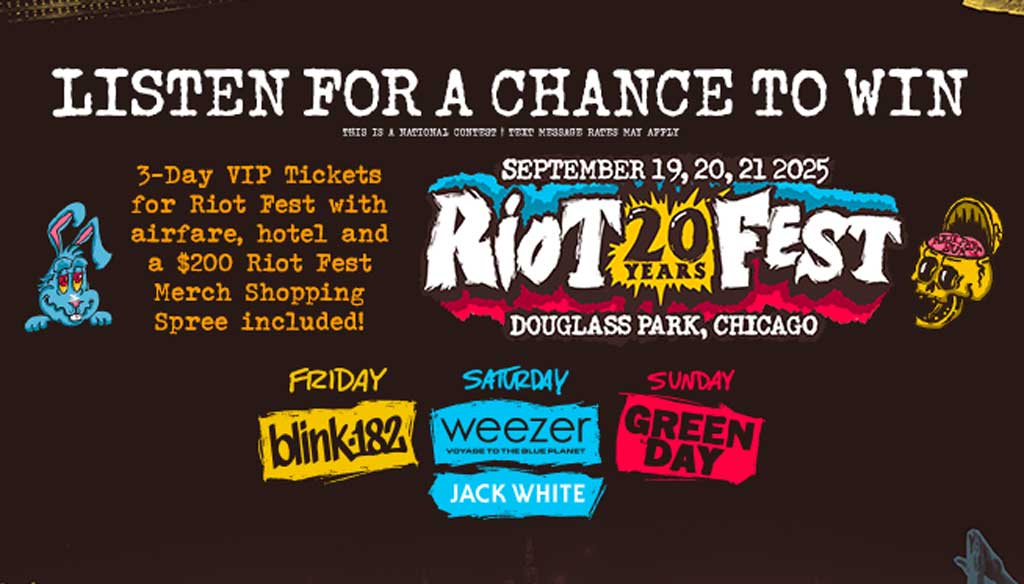 Win a Trip to Riot Fest in Chicago