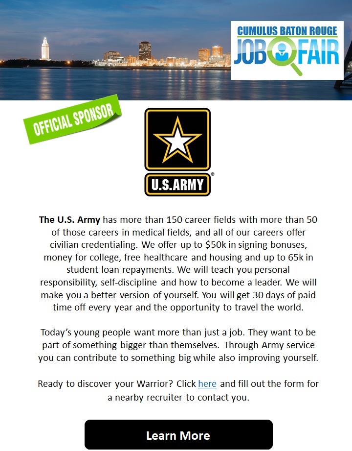 The U.S. Army Wants You!