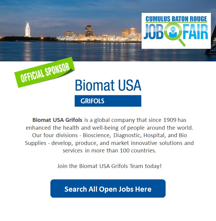 Join the Biomat USA Grifols Team Today!