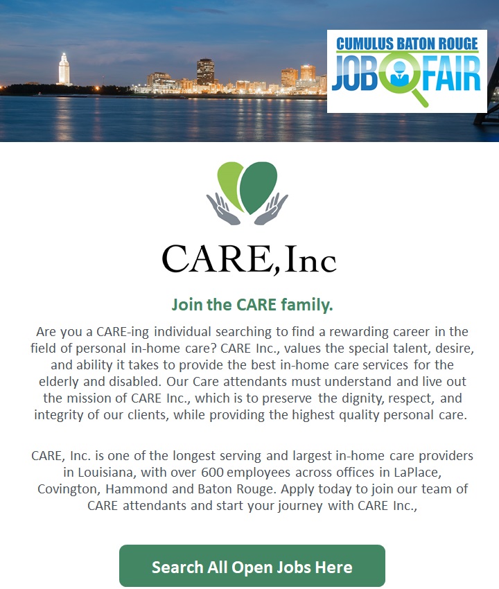 Join the CARE Inc Family