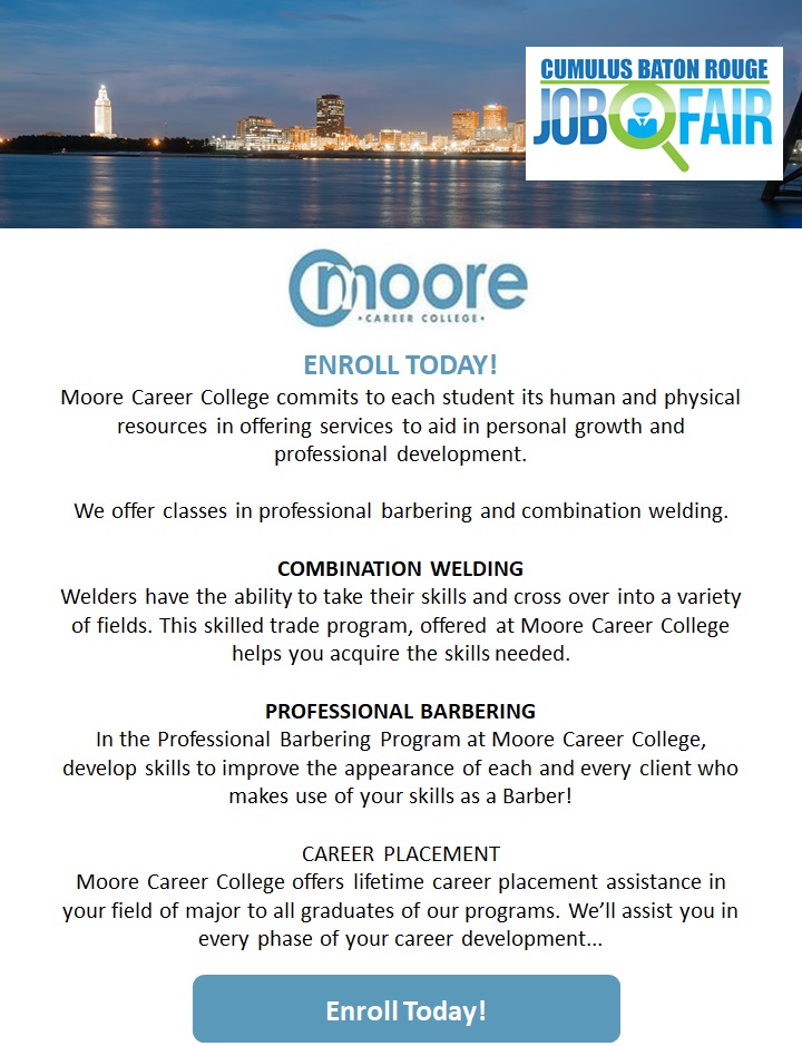 Build Your Career at Moore Career College