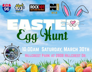 Lake Charles Citywide Easter Egg Hunt | March 30th | Hillcrest Park