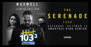 Maxwell | Oct 19th | Smoothie King Center