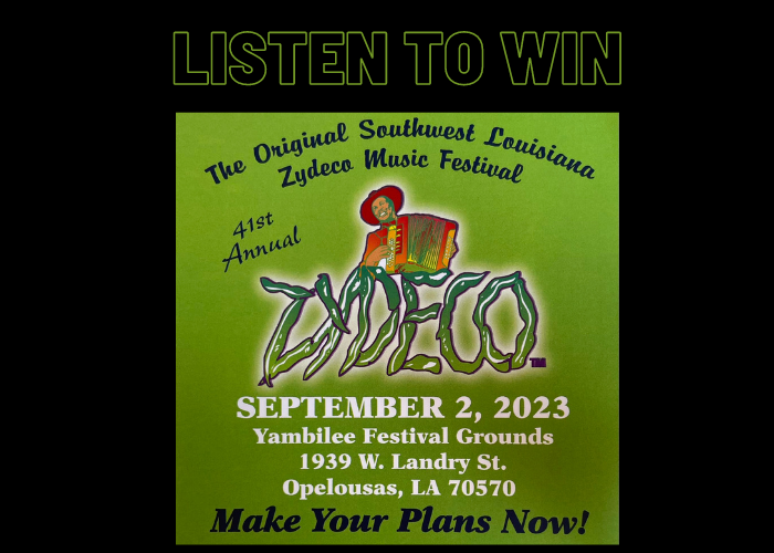 41st Annual Original Southwest Louisiana Zydeco Music Festival