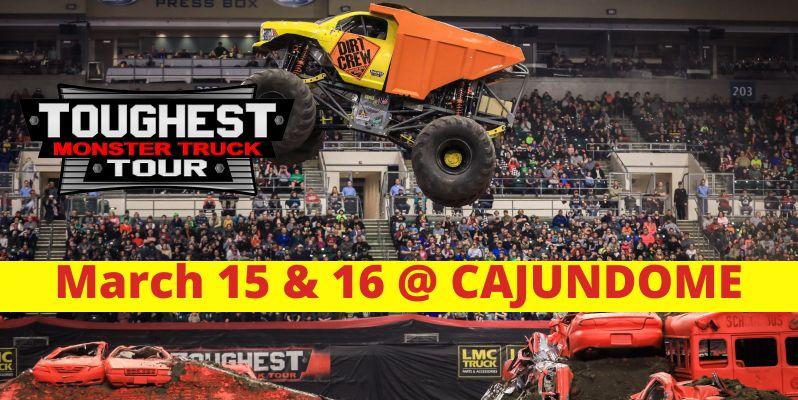 KSMB TOUGHEST MONSTER TRUCKS – CAJUNDOME TICKET GIVEAWAY CONTEST OFFICIAL RULES