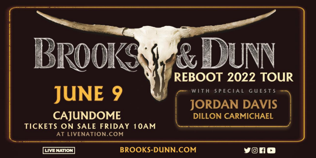 Brooks & Dunn Bring Reboot Tour 2022 to Lafayette