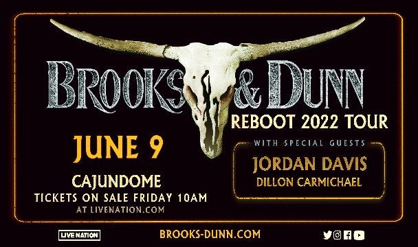 KXKCS “BROOKS AND DUNN AT CAJUNDOME” TICKET GIVEAWAY CONTEST OFFICIAL RULES