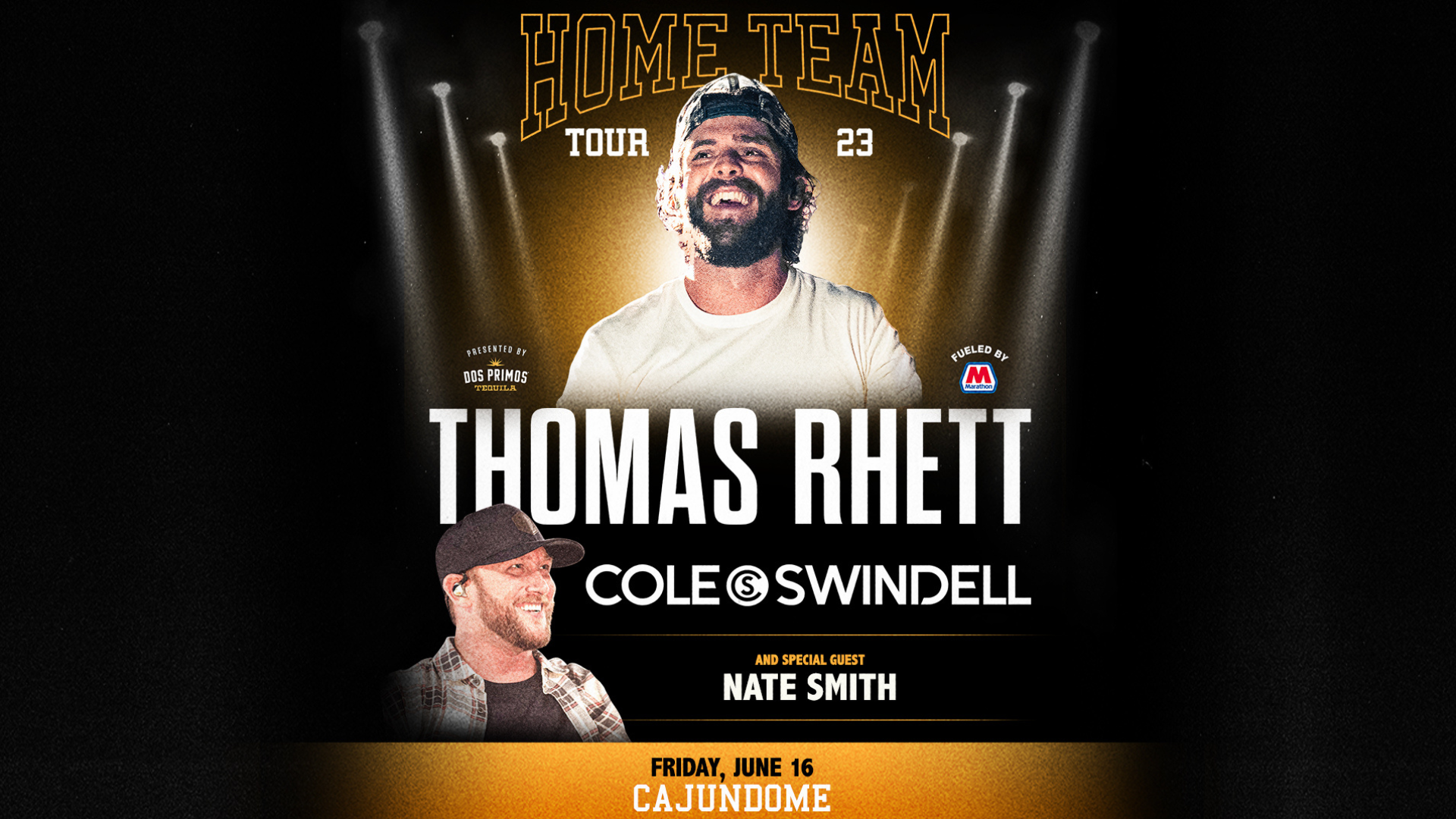 Thomas Rhett Announces Home Team Tour 23 with Cajundome Stop in June 2023