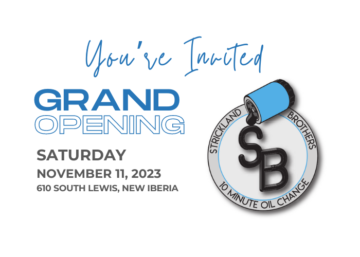 Join KXKC for the Grand Opening of Strickland Brothers 10 Minute Oil Change
