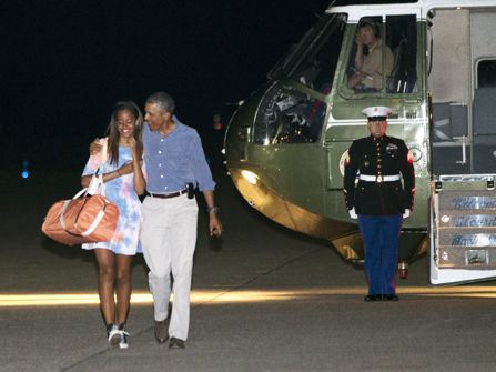 President Obama Turned Into A ‘Crybaby’ On Daughter Malia’s First Day Of Senior Year